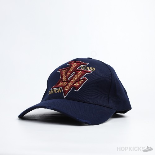 LV Blue Cap
